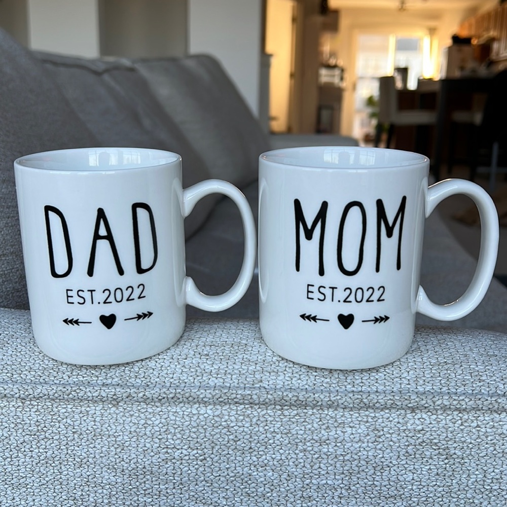 Mom and Dad mugs